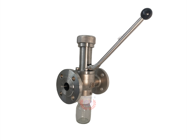 不銹鋼按壓式管道在線(xiàn)取樣閥