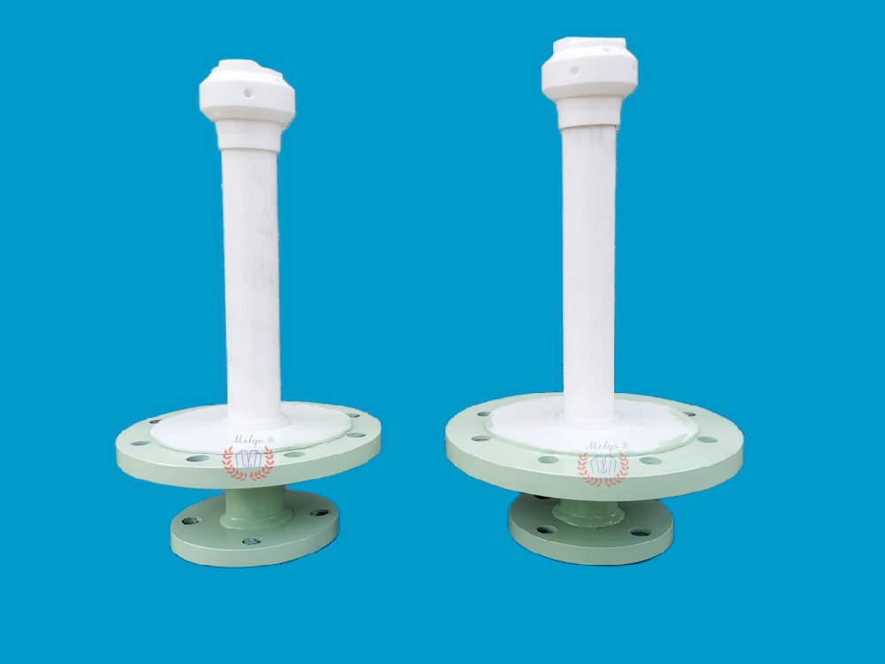 襯氟在線(xiàn)清洗球襯氟噴淋桿四氟旋轉噴淋清洗