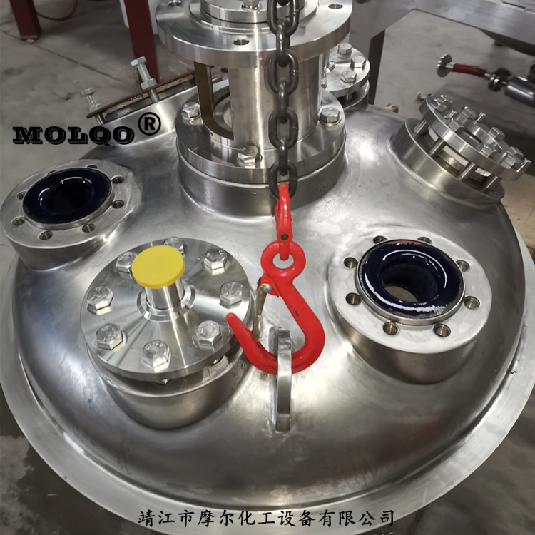 搪玻璃反應釜外包不銹鋼